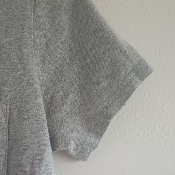 Messy Bun Just Chillin "Here For Booooze" Gray Tshirt Women's Sz S Cotton Blend - Picture 6 of 8